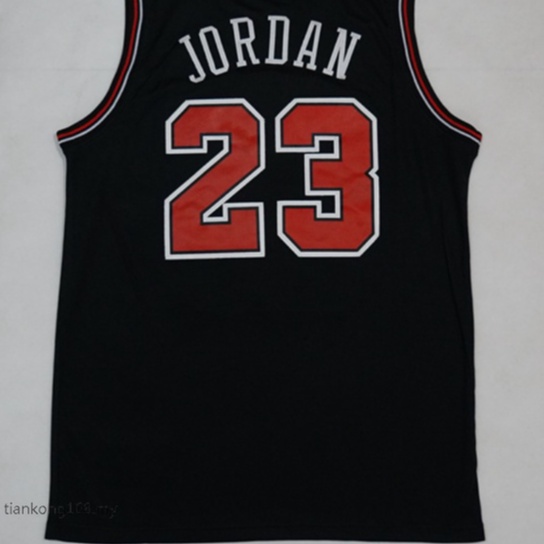 Áo Bóng Rổ Màu Đen Số 23 Của Chicago Bulls 23 Michael