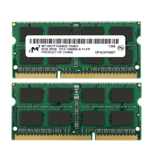Mới Micron 16GB 8GB 4GB DDR3 1333MHz PC3-10600S 204Pin CL9 Bộ nhớ máy tính xách tay SODIMM RAM SDRAM