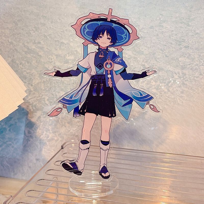 Genshin Impact Scaramouche Acrylic Stand Wonderer Xung quanh đất nước sụp đổ Trang trí Quà tặng HJ27
