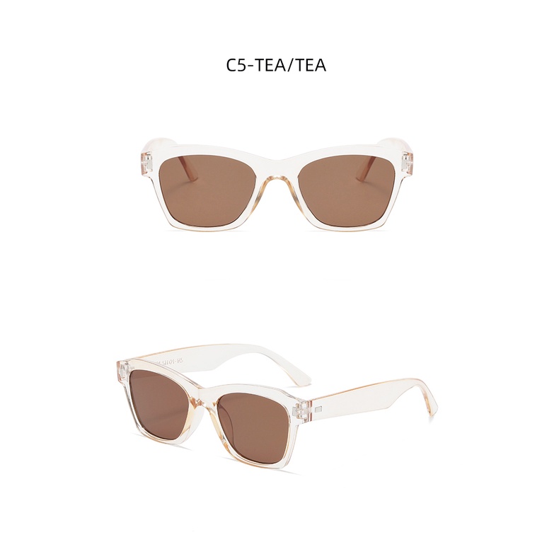 Kính Mát Thời Trang Gọng Vuông Nhỏ Phong Cách retro 2023