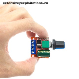 【EE】 Mini 5A 90W PWM DC Motor Speed Controller Module DC-DC 5V-35V Adjustable Regulator Control Governor Switch LED Dimmer .