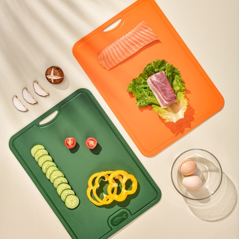 Thớt Cắt Thực Phẩm Phân Loại Linh Hoạt Kèm Lỗ Treo Tiện Dụng Cho Nhà Bếp