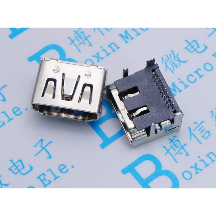 Chốt Cắm HDMI HD 19P Hai Hàng Pin Mạ Bạc Phích Cắm HD