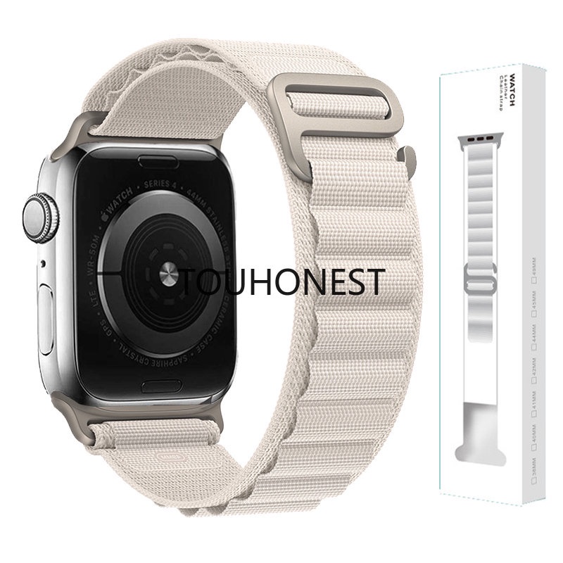 Dây Đeo nylon Cho Đồng Hồ Thông Minh Apple watch T55 38mm 40mm 41mm 42mm Y68 44mm 45mm 49mm T500 7 6 5 4 SE 8 T800