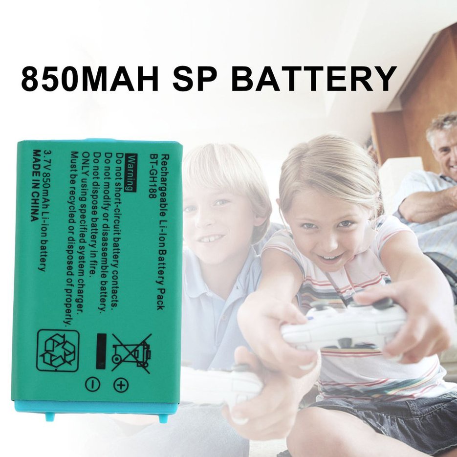 ✱BEST✱ 3.7V 850 mAh Rechargeable Battery for Nintend for Game Boy Advance SP Systems