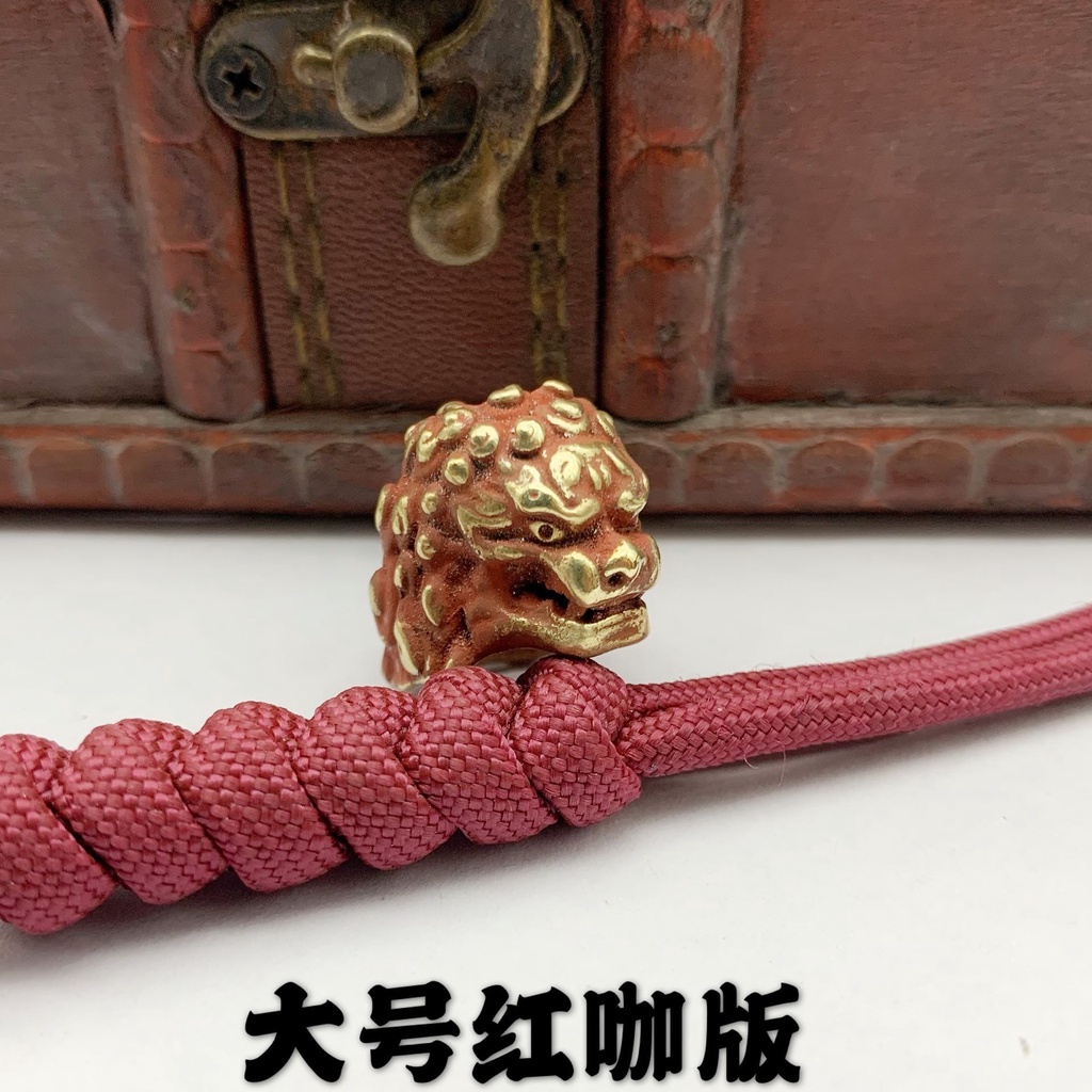 Mặt Dây Chuyền Hình Sư Tử Bằng Đồng Thau Để Bàn Trang Trí