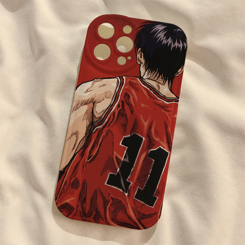 Ốp Điện Thoại Hình Slam Dunk Jersey Cho Iphone 11promax 13promax xsmax 12pro 11 x xr xsmax 6 7 8plus 12 13