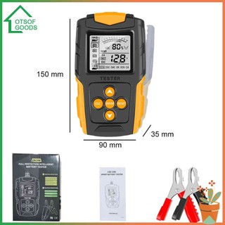 ✿ lotsofgoods ✿  12V/24V Battery Load Tester Charging Test Battery Voltage Tester Auto Battery Analyzer Car Battery Tool