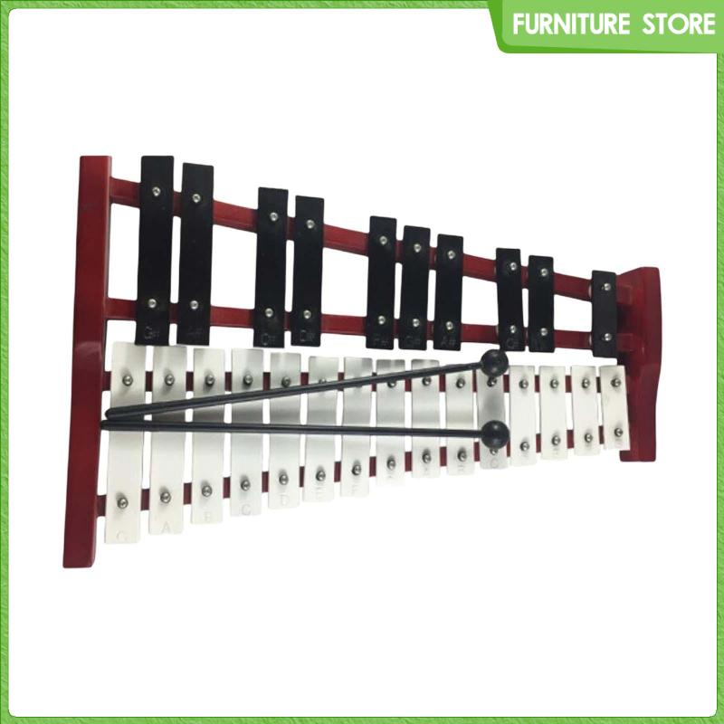 Nhạc Cụ Glockenspiel Xylophone Xylophone 25 Nốt Thủ Công Tinh Tế Nhỏ Gọn
