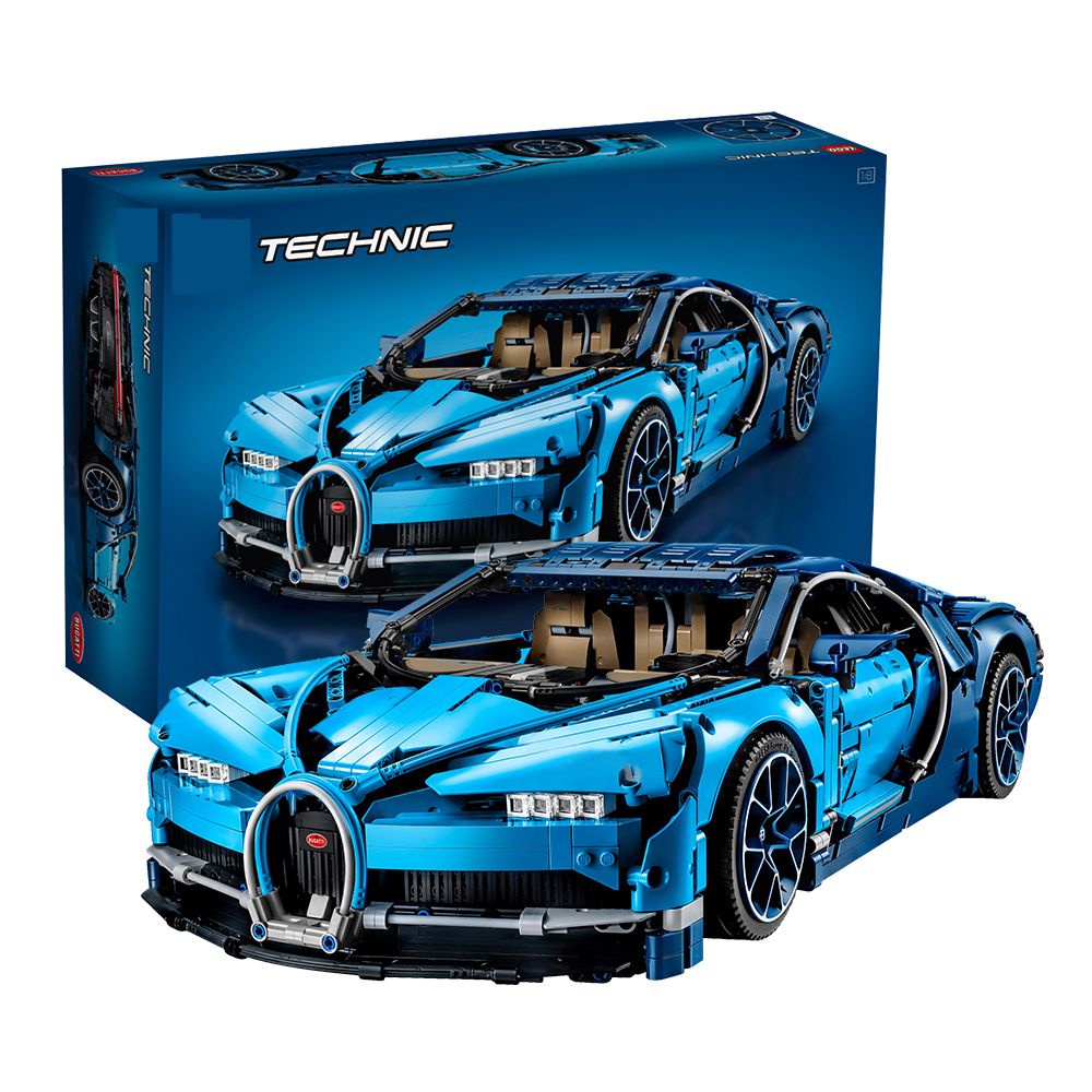 Tương thích với Lego Bugatti Veyron xe thể thao Porsche 911 lắp ráp khối xây dựng đồ chơi nam Lamborghini