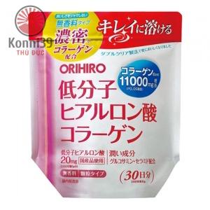BỘT COLLAGEN HYALURONIC ACID ORIHIRO GIÚP CẤP ẨM VÀ CHỐNG LÃO HÓA CHO DA (GÓI 180GR)