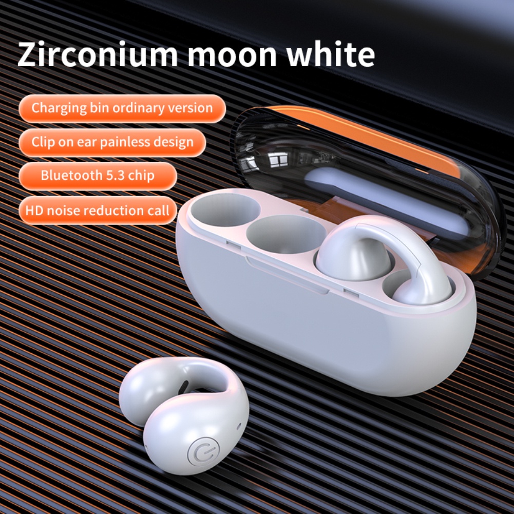 Khuyên Tai Lái Xe Xương Tai Nghe Bluetooth Không Dây Chân Thực Kẹp Tai Nghe Thể Thao Tws Cho Điện Thoại Di Động AUBESSSTORE