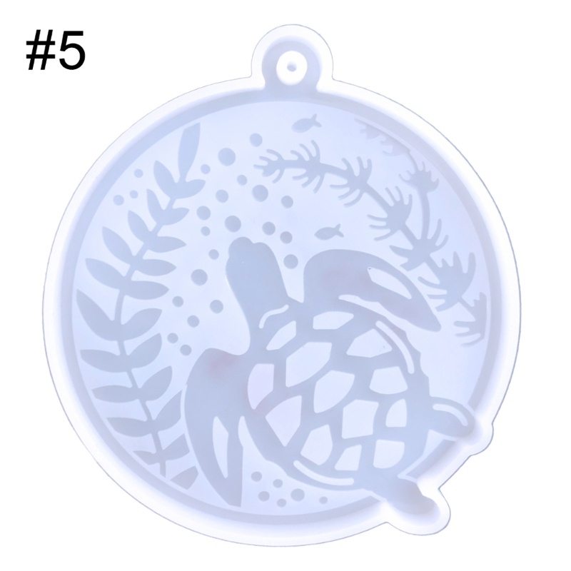 Sa Khuôn Làm Móc Khóa Hình Động Vật Biển Sáng Bóng