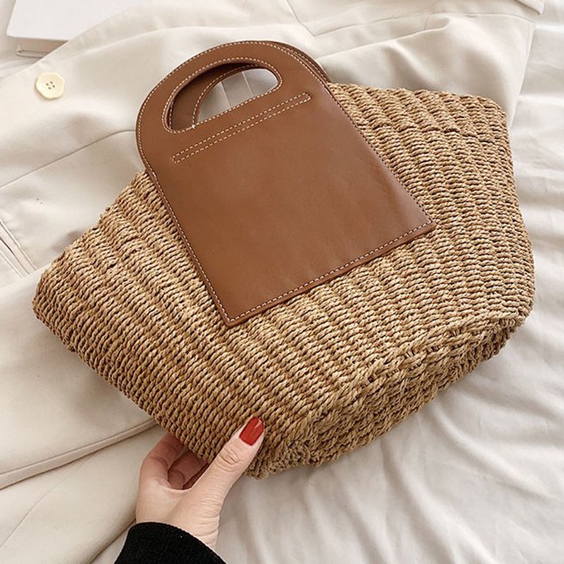 Túi Xách Tay Sức Chứa Lớn Phong Cách Mùa Hè Cho Nữ