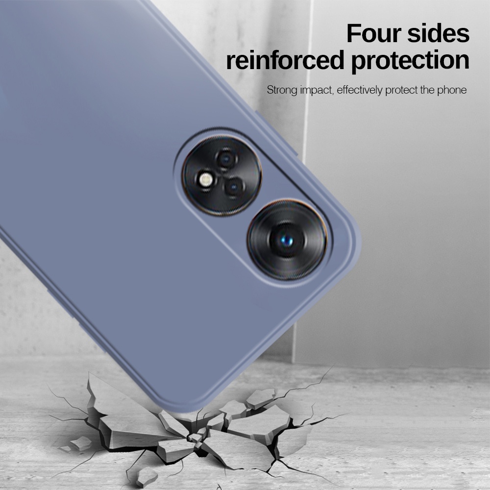 Ốp Điện Thoại TPU Dẻo Vuông Màu Kẹo Ngọt Cho Oppo Reno8 T 5G Reno 8T 5G Reno8 T Reno8T 4G 5G CPH2481 CPH2505