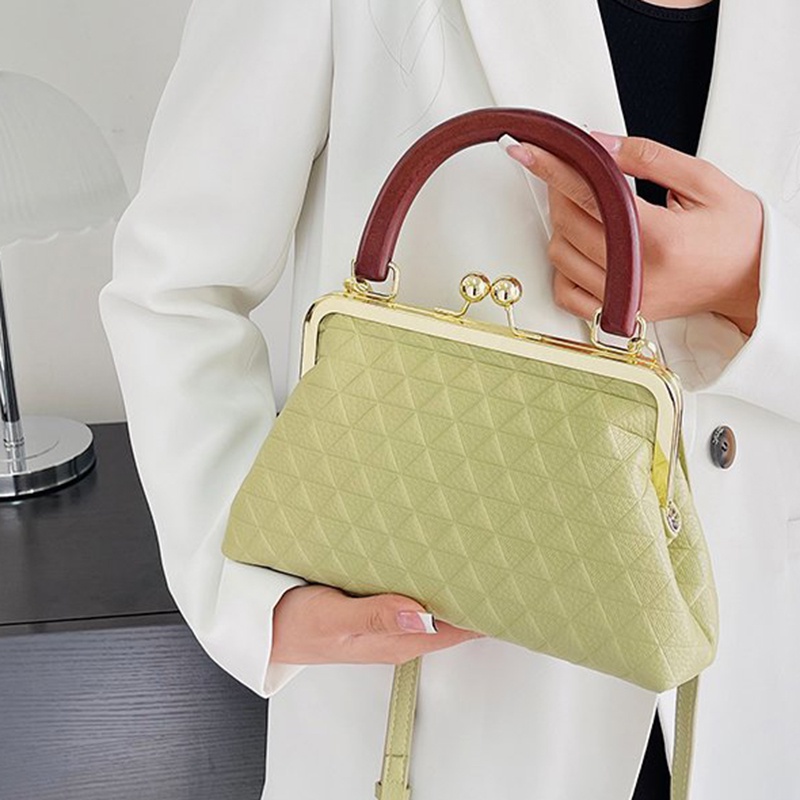 Túi Đeo Chéo Da pu Khóa Bên Mềm Thời Trang Cho Nữ