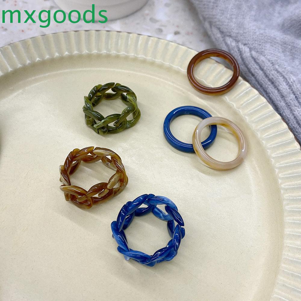 Bộ nhẫn đeo ngón tay phong cách vintage trẻ trung thời trang dành cho nữ