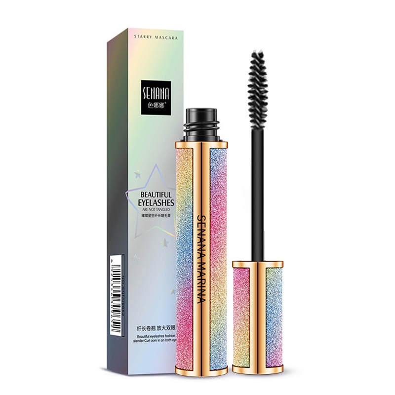 Mascara Sợi Tơ 4D Màu Đen Kéo Dài Mi Lâu Trôi Không Thấm Nước