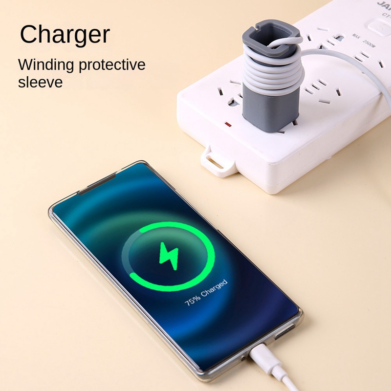 Vỏ Silicon Bảo Vệ Dây Cáp Sạc USB 14 13 12 18W 20W