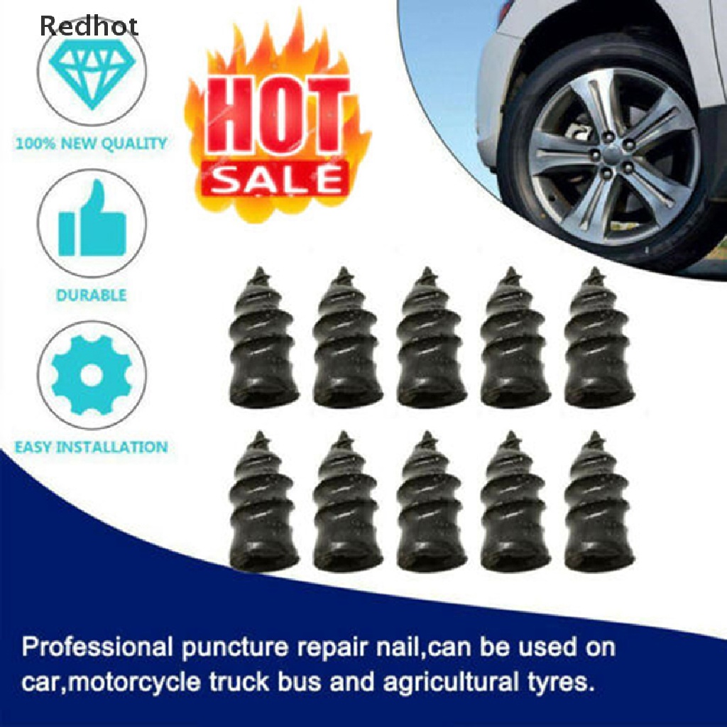 &lt; Redhot &gt; Bộ Dụng Cụ Sửa Chữa Lốp Xe Cao Su Không Ruột Kèm Keo Dán Nhanh Chóng