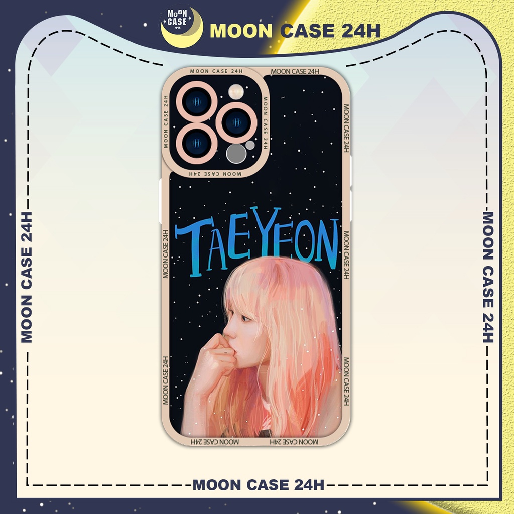 Ốp lưng iphone MOON CASE 24H KPOP Taeyeon SNSD Fanart ip 8/x/xs/xs max/11/12/13/14pro/plus/promax