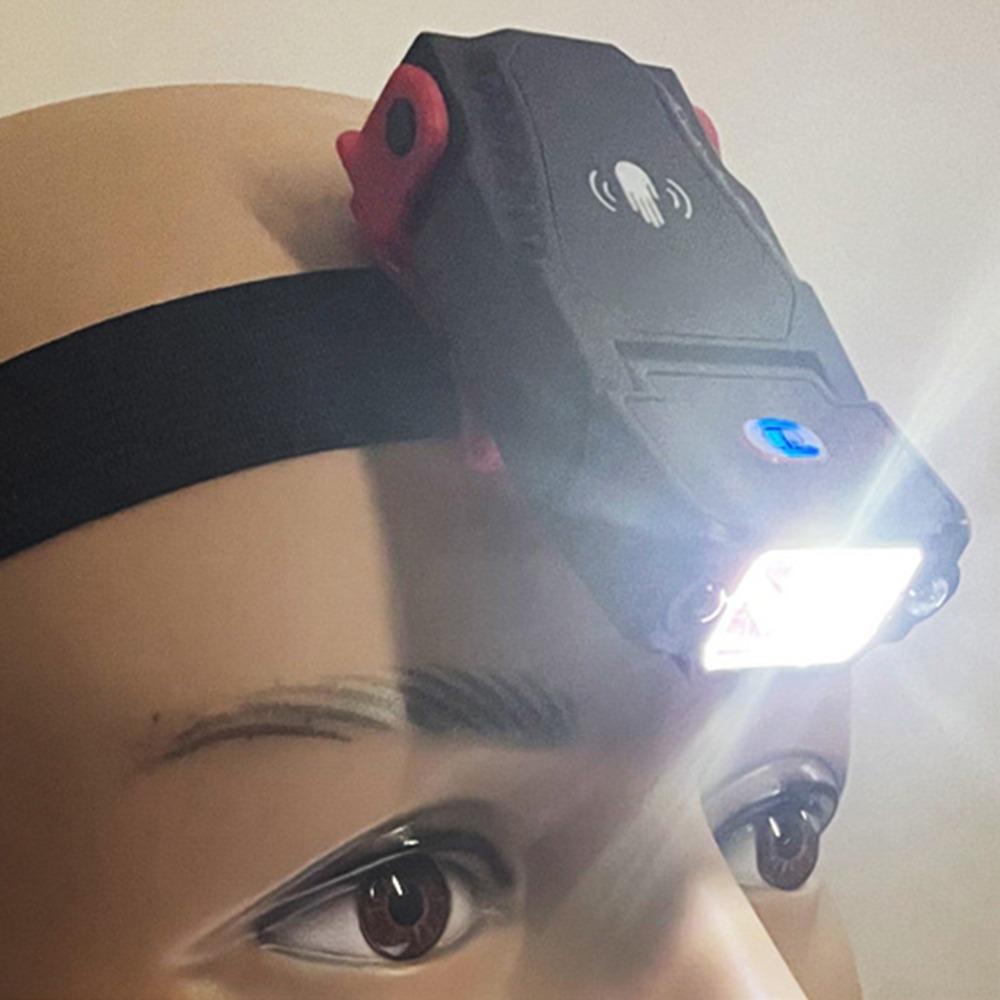 Đèn LED COB Kẹp Mũ Lưỡi Trai Có Thể Điều Chỉnh Góc Độ Tiện Dụng