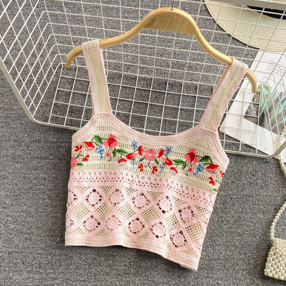 BACK2LIFE Áo Hai Dây Chất Liệu Cotton Co Giãn Thoáng Khí Cho Nữ