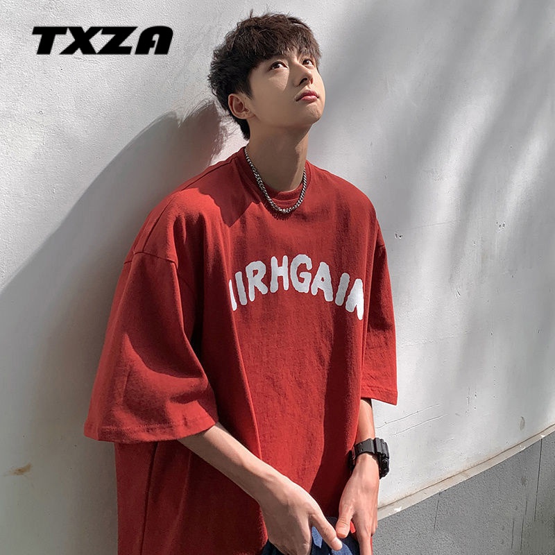 Áo Thun 100% Cotton Tay Ngắn Dáng Rộng Thời Trang Mùa Hè Dành Cho Cặp Đôi