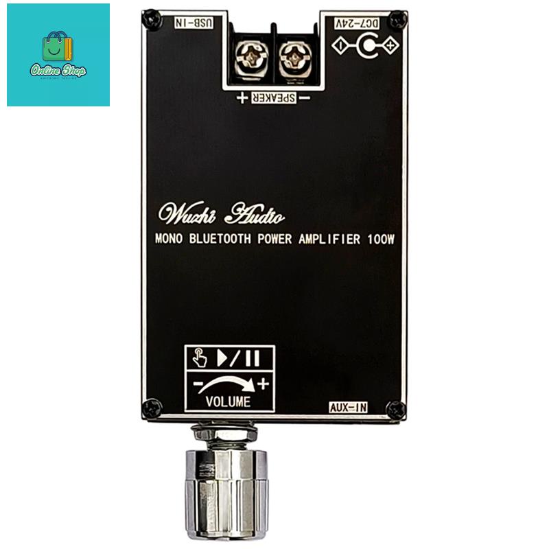 ZK-1001B 100W Mono BT Audio Power Amplifier Module TWS True Wireless