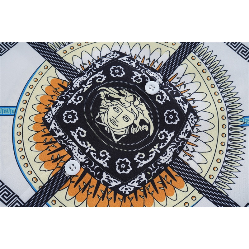 Áo Sơ Mi Tay Ngắn In Hình Cây Nĩa Thời Trang Đường Phố Cho Nam Và Nữ