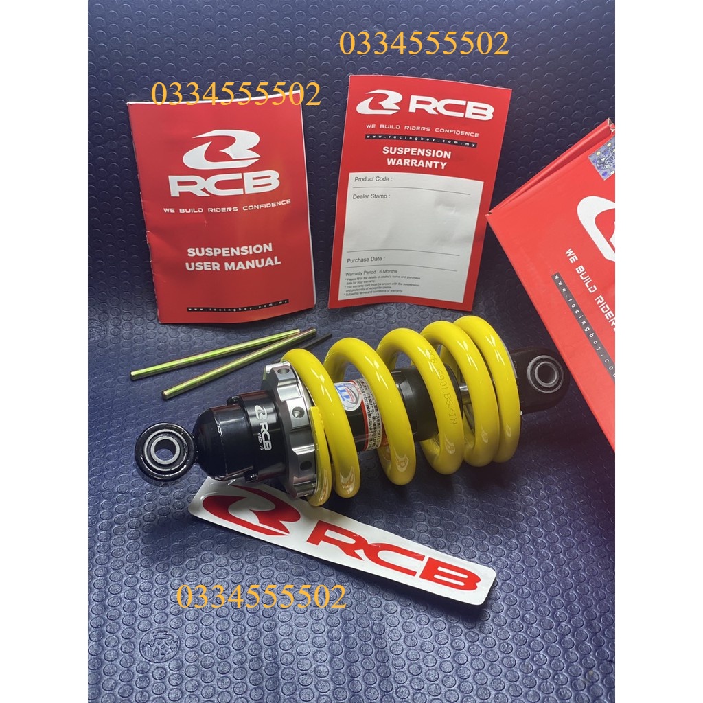 Phuộc sau RCB mẫu M2 Winner Sonic. xe Ex135 - Ex150 -