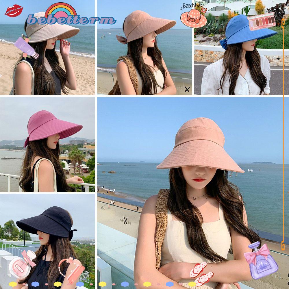 Mũ Rộng Vành Che Phủ Nửa Đầu Chống Nắng Dành Cho Nữ