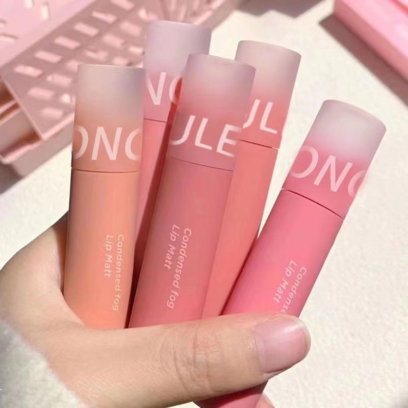 Son Môi OULESONG Thỏi Tròn Màu Hồng Xinh Xắn Không Dễ Phai