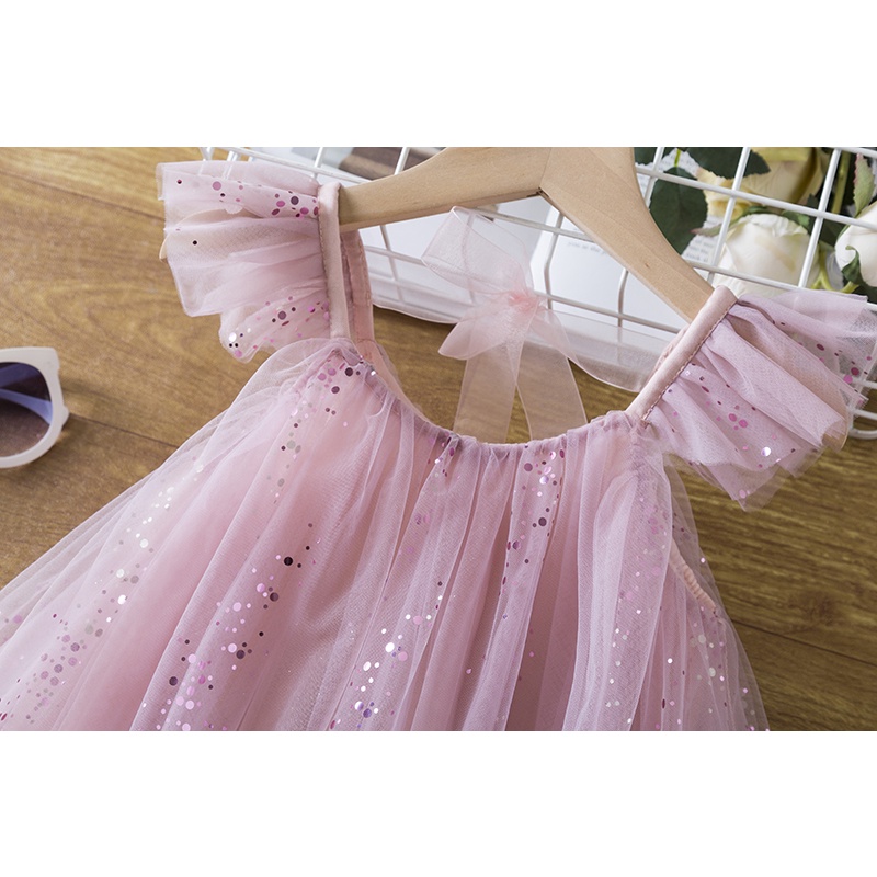 Đầm Công Chúa Không Tay Dáng Rộng Thời Trang Mùa Hè Dành Cho Bé Gái