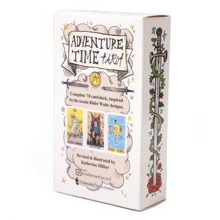 Adventure Time Tarot Deck Cards Fortune Telling Card Game Divination Tools