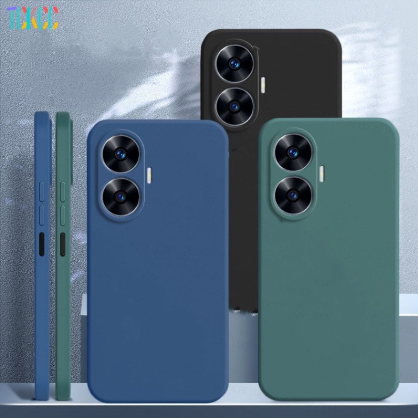 Ốp Điện Thoại Tpu Mềm Chống Sốc Màu Trơn Cho Realme C55 C35 C30 Realme GT NEO5 NEO3T NEO3 NEO2