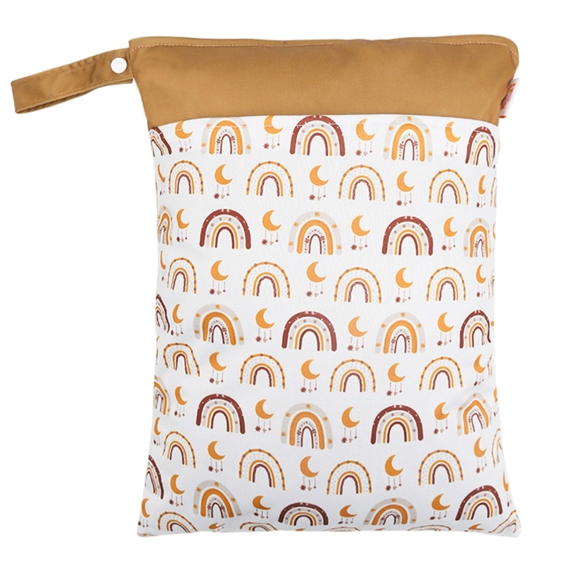 Túi Đựng Tã Lót Khô / Ướt Có Thể Giặt Lại Tiện Dụng Cho Bé