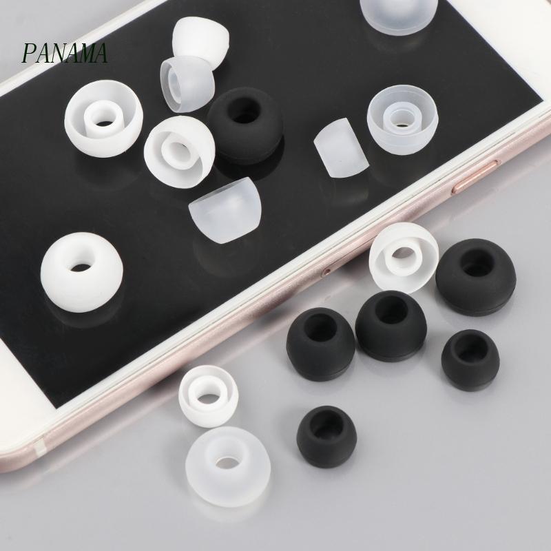 Set 12 Cặp Nút Tai Nghe Nhét Tai Thay Thế Bằng Silicon Mềm Kèm Đầu Nối 4.5mm