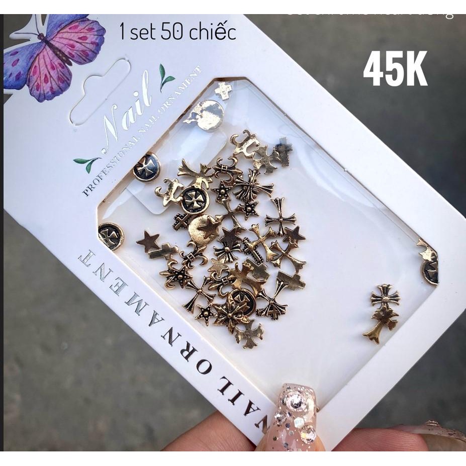 Set charm 9-đồ nails chuyên nghiệp- đồ nails nhật quyên