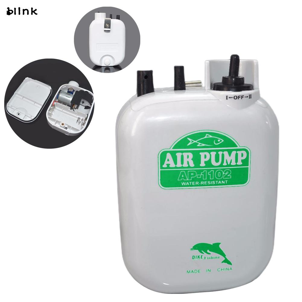 Máy Bơm Oxy Câu Cá Ban Đêm Bằng Nhựa Pvc Màu Trắng