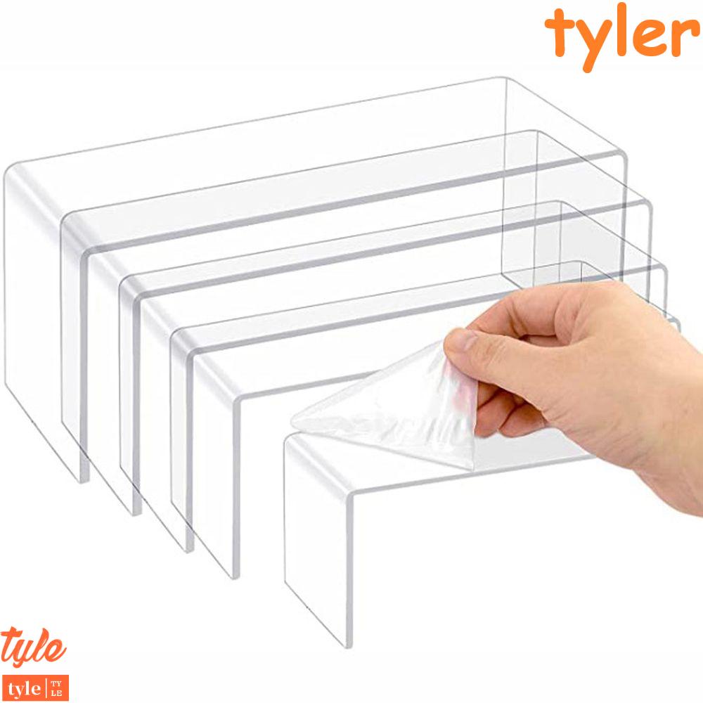 Set 5 Giá Đỡ Giày Hình Chữ U Bằng Acrylic Trong Suốt Trưng Bày 1