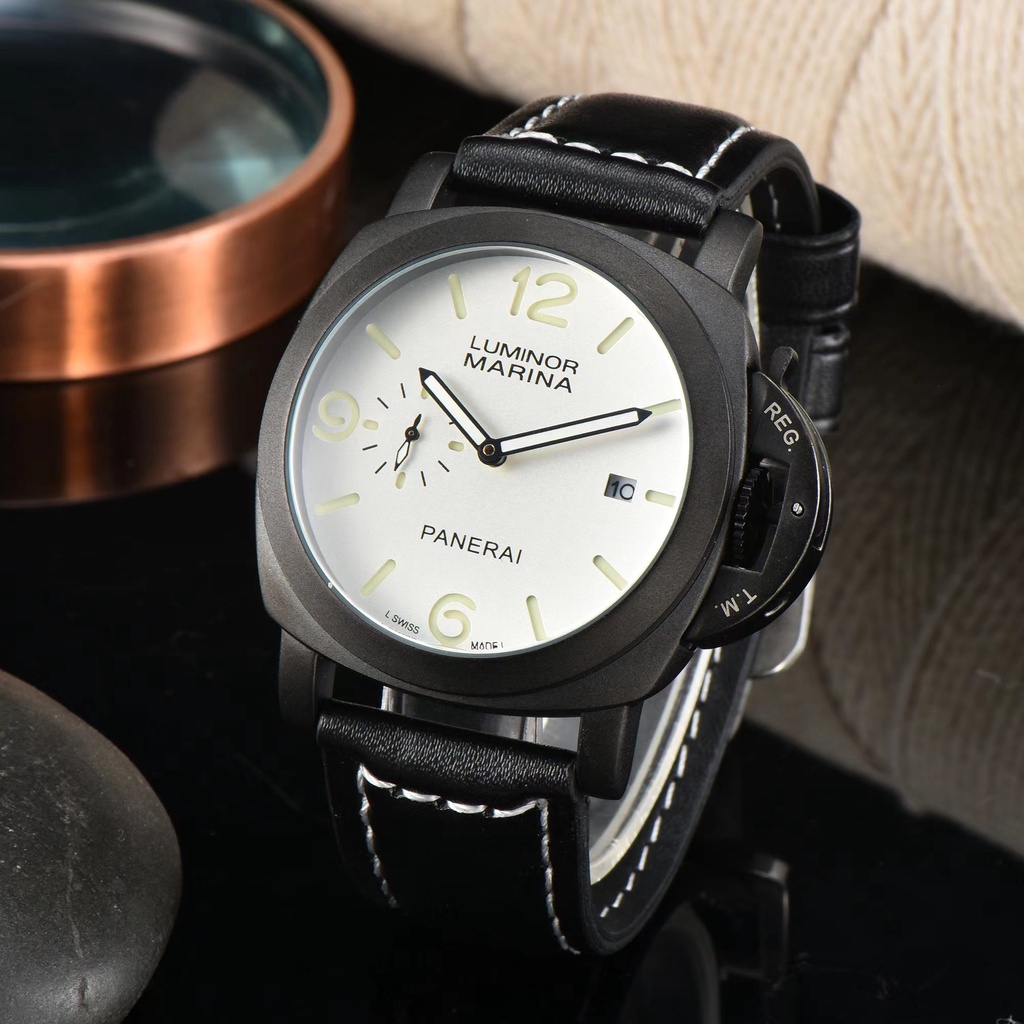 Đồng Hồ Đeo Tay Máy Quartz Mặt Lớn 44MM Cá Tính Cho Nam