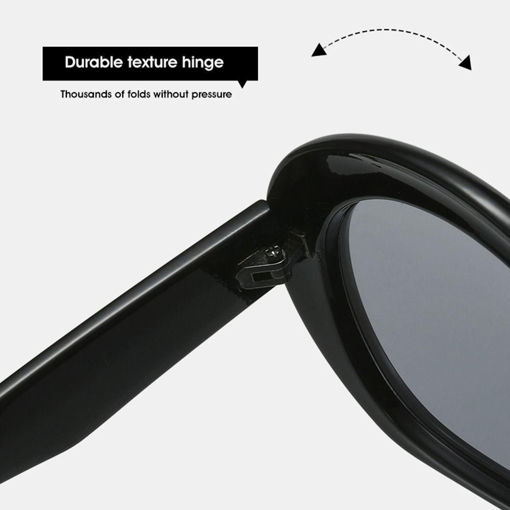 MOILYVN Kính Mát Nửa Gọng Chống Tia UV400 Phong Cách Retro