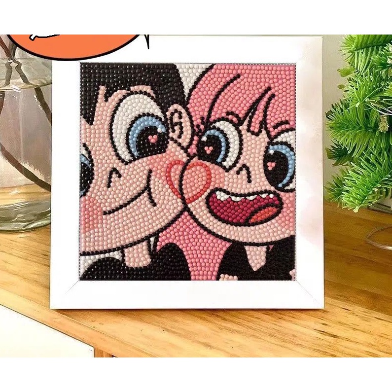 Bộ Tranh Đính Đá Tự Làm Hình Công Chúa Bướm Ngôi Sao Thủ Công Mới Làm Quà Tặng Sinh Nhật Cho Nam Và Nữ