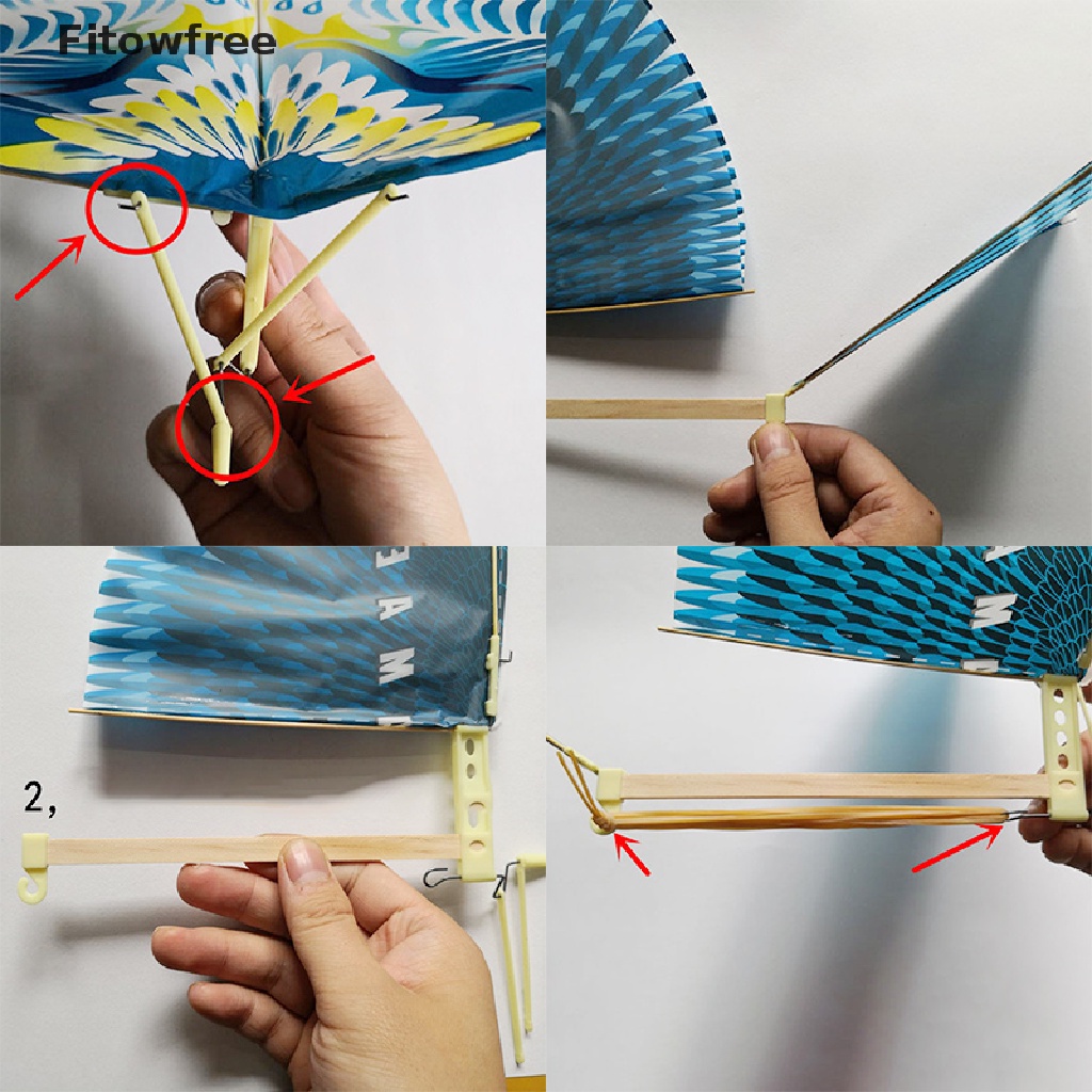 Đồ Chơi Con Chim Bay Bằng Dây Cao Su Đàn Hồi Dành Cho Trẻ Em Chơi Ngoài Trời