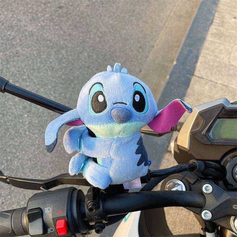 Motorbike Cute Decorations Small Accessories Pendant Decoration Doll Rearview Mirror Bicycle Hug Motorcycle doll decoration
