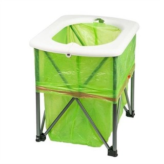 Ghế vệ sinh kiêm thùng rác gập gọn khi đi dã ngoại, cắm trại BRS-94