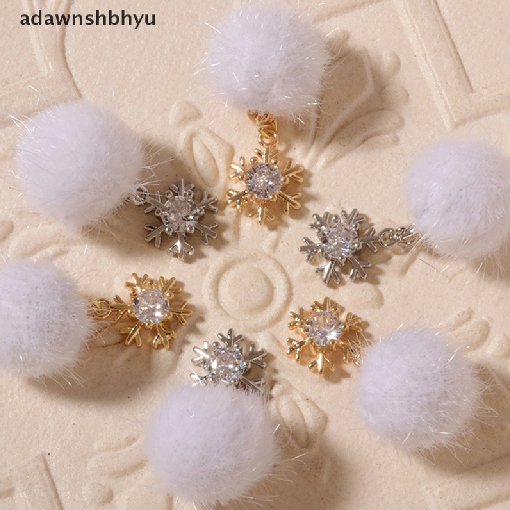 1 Hộp Phụ Kiện Trang Trí Móng Tay 3D Gắn Bóng Lông Mềm Mại