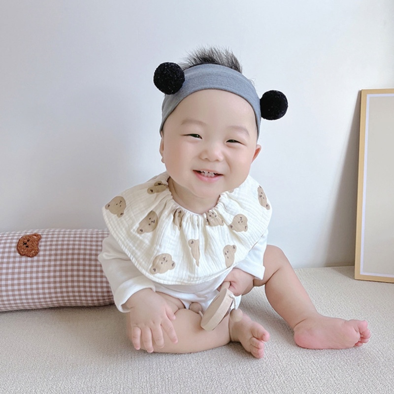 Yếm Cổ Co Giãn Thoáng Khí Có Thể Điều Chỉnh Xoay 360 Độ Dành Cho Bé