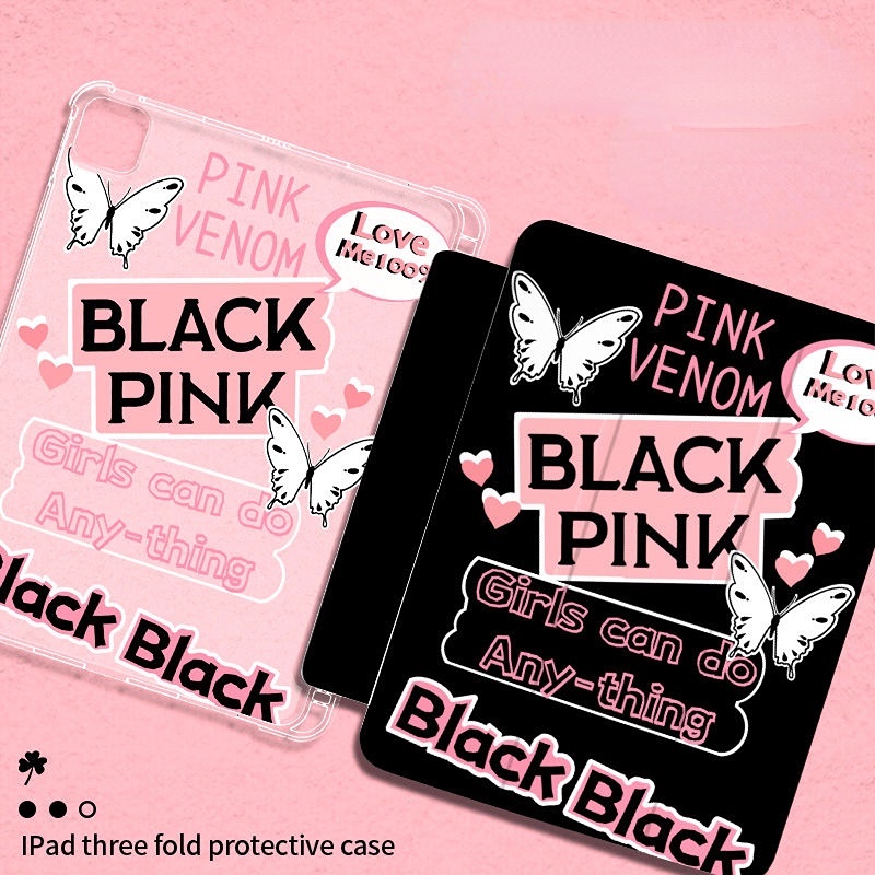 Bao da in bướm thích hợp cho iPad Air4 10.9 Gen10/ 9/ 8/ 7/ 6/ 5 Air5/ 4/ 3/ 2/ 1 9.7/ 10.2/ 10.5/ 10.9/ 11